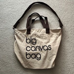 Bloomingdale’s Big Canvas Bag